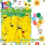 Balony Emoty PARTY 12" mix 12 szt. Fiorello