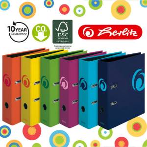 Segregator A4/8cm Herlitz max.file FRESH COLOR