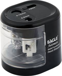 Temperówka elektryczna na USB podwójna EAGLE EG-5161 czarna