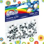 Cekiny Konfetti RUCHOME OCZKA 7mm /150szt/ FIORELLO
