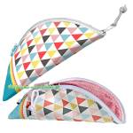 Piórnik kosmetyczka HERLITZ Cocoon Graphic Pastel