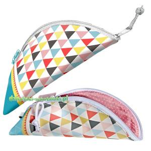 Piórnik kosmetyczka HERLITZ Cocoon Graphic Pastel