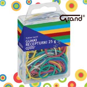 Gumki recepturki kolorowe 50 mm Grand 25g