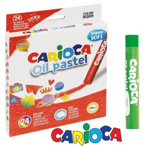 Kredki pastele olejne 24 kol. CARIOCA Italy