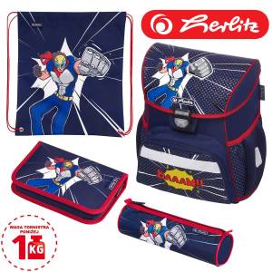 Tornister szkolny Herlitz Loop Plus 4w1 COMIC HERO