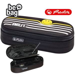 Piórnik etui Herlitz Smiley Black&Yellow Stripes