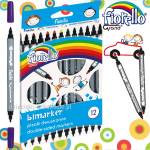 Pisaki Fiorello BIMARKER 12 kolorów dwustronne