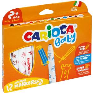 Pisaki 12 kol. Super Baby od 2 lat Carioca Italy