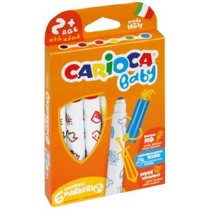 Pisaki 6 kol. Super Baby od 2 lat Carioca Italy