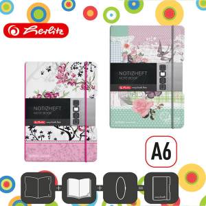 Notatnik Herlitz my.book Flex A6/40k. kratka LADYLIKE