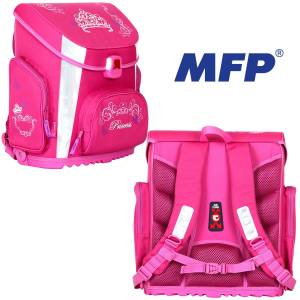 Tornister szkolny Noble Pink dla pierwszaka MFP