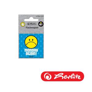 Magnes Smiley World Fancy 6x6cm Monday Herlitz