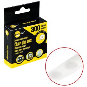 Żelowe kropki kleju w rolce Yellow One YL-10300