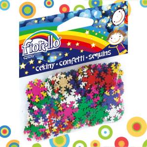 Cekiny Konfetti Śnieżynki 18mm /14g/ FIORELLO
