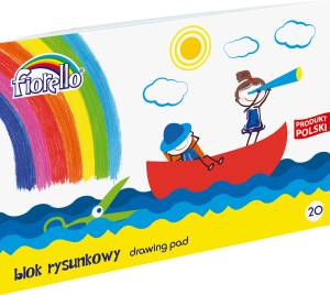 Blok rysunkowy A4/20 kartek Polski