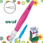 Korektor w długopisie z metalową końcówką OVAL PQN-10
