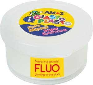 Ciasto Plasto Amos Biały/ Fluo 30g max pojemność