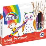 Kredki świecowe 32 kolory GRAND FIORELLO
